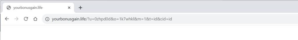 yourbonusgain.life scam