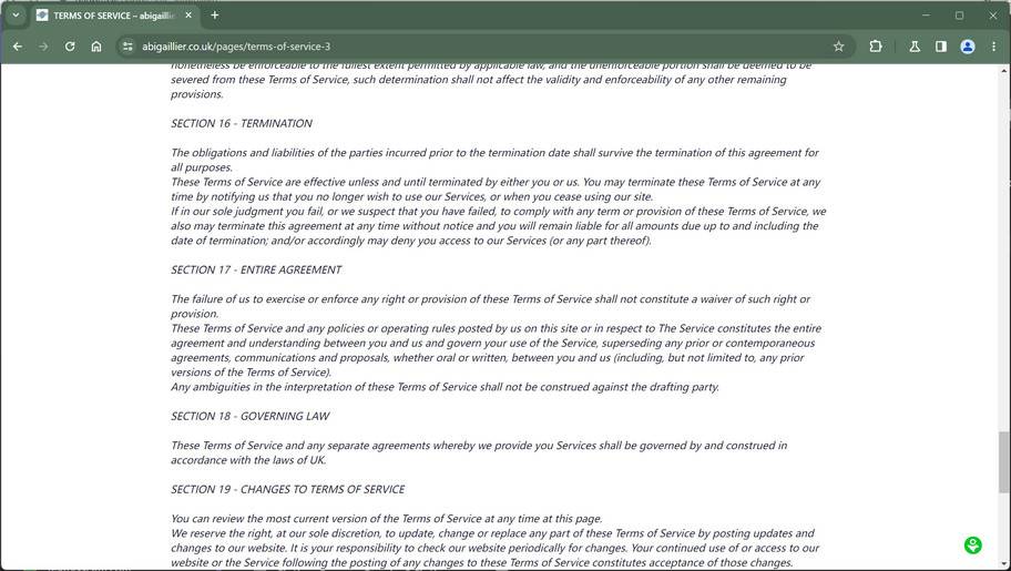 Abigaillier.co.uk China