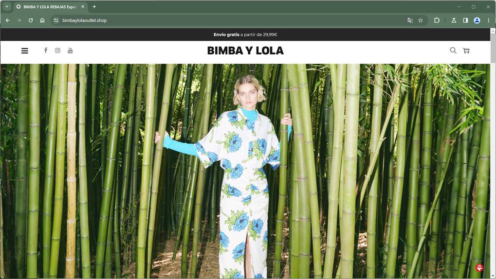 BimbaYLolaOutlet.shop Scam: A Fake BIMBA Y LOLA Website