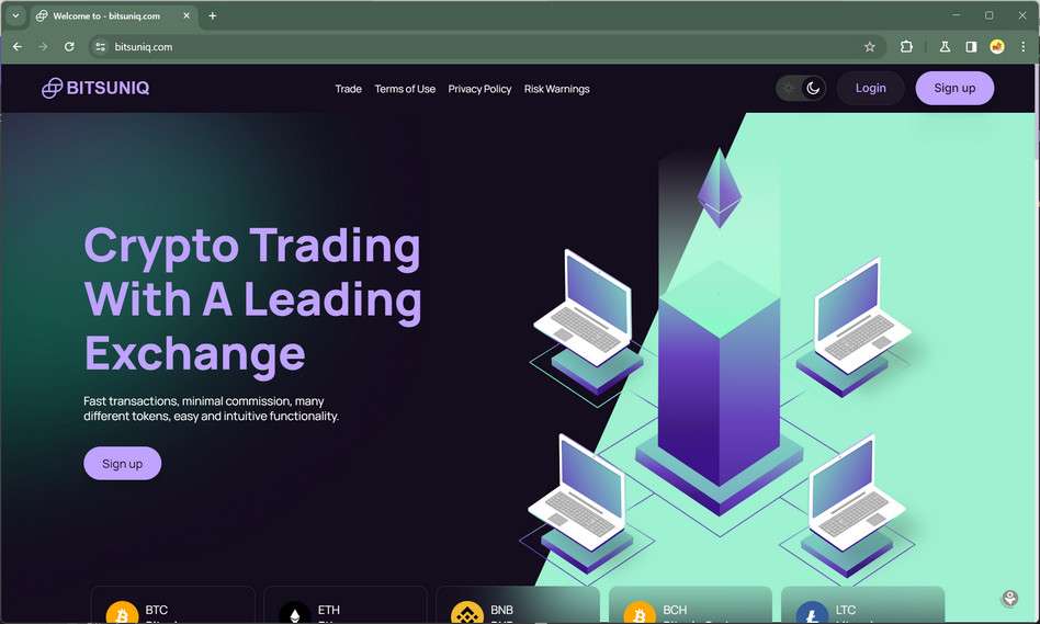 Inside Bitsuniq: How This Dubious Crypto Scam Works 1 Bitsuniq