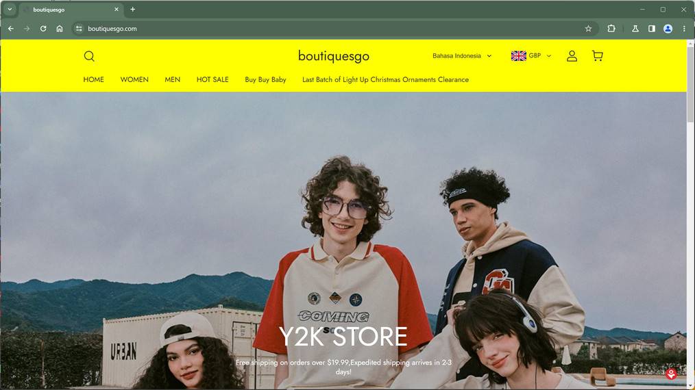 Boutiquesgo.com scam