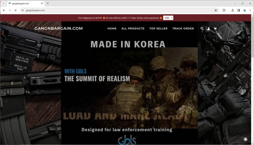 Gangnbargain.com scam