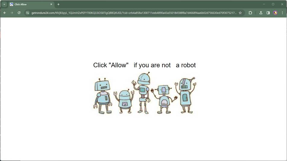 Getrondure24.com malwar