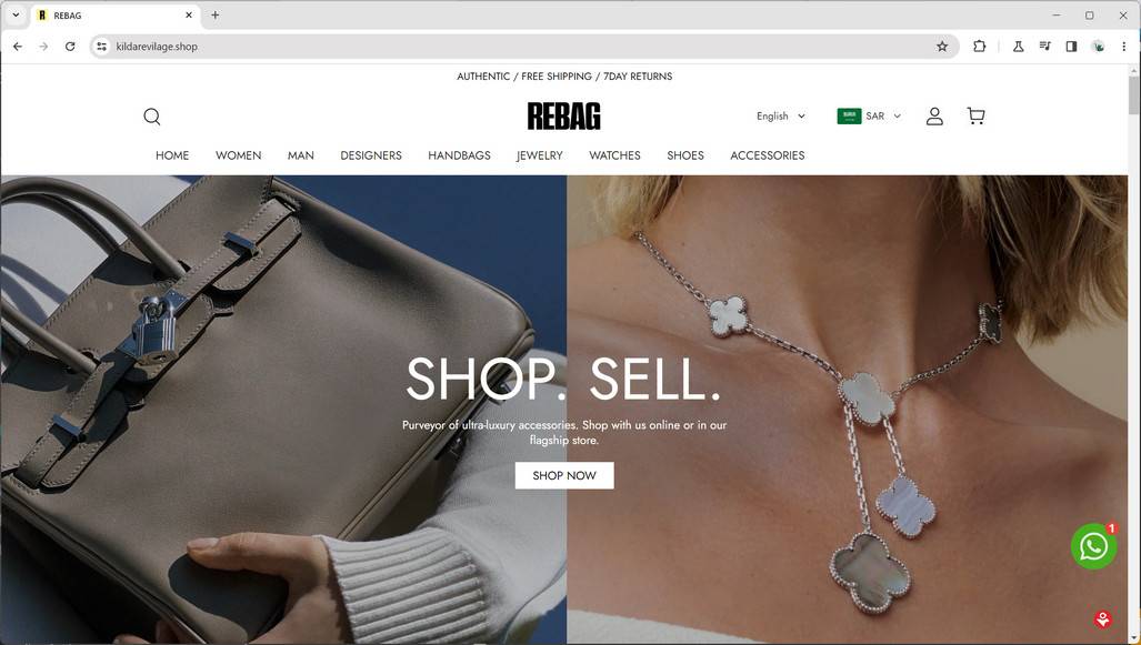 Kildarevilage.shop Scam