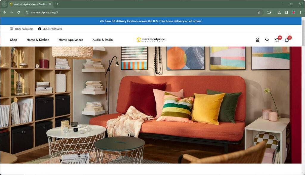 Marketcutprice.shop scam