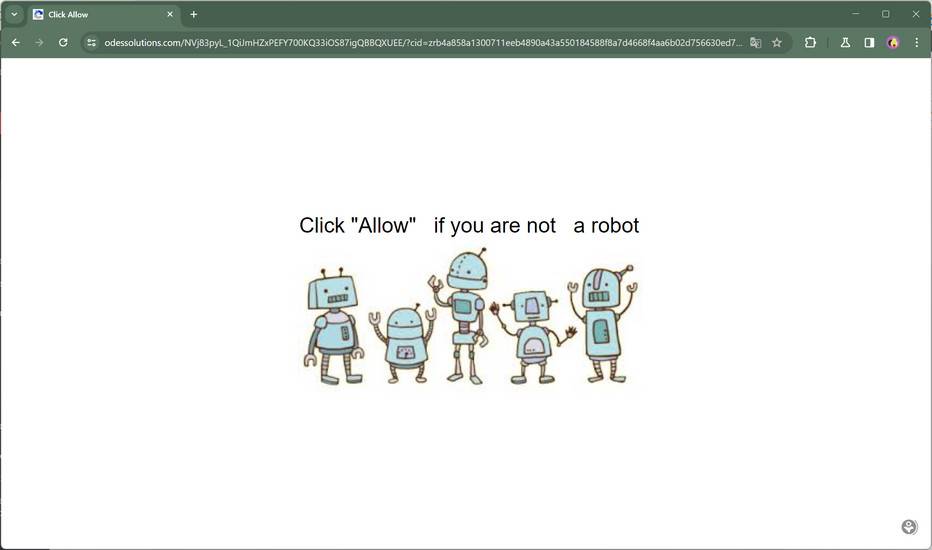 Odessolutions.com malware