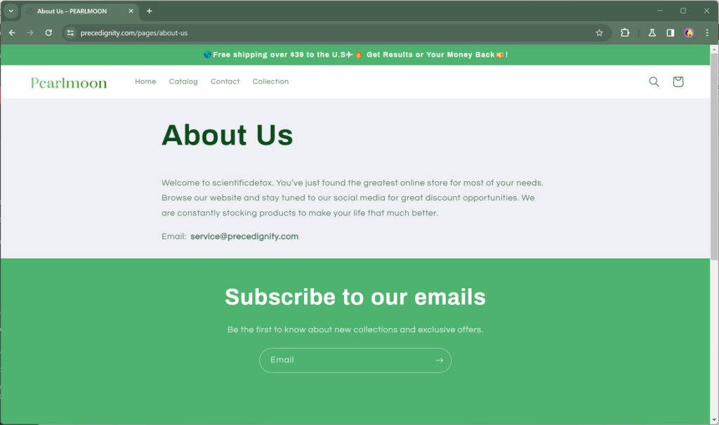 Precedignity.com scam