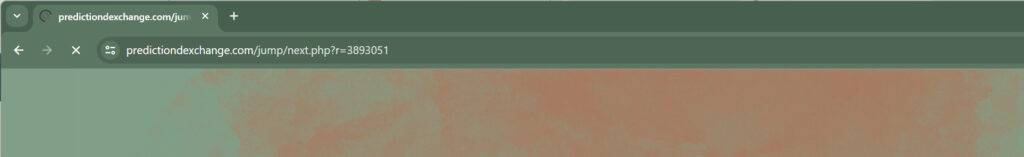 Predictiondexchange.com malware