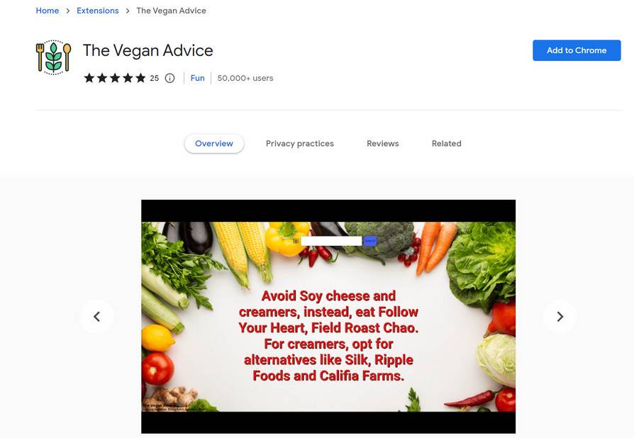 The Vegan Advice