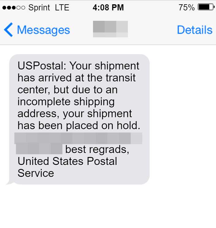 What does it mean when a USPS package remains at Processed