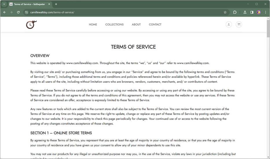 camillewalkley.com malware