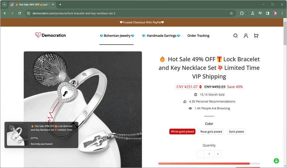 democraticn.com scam