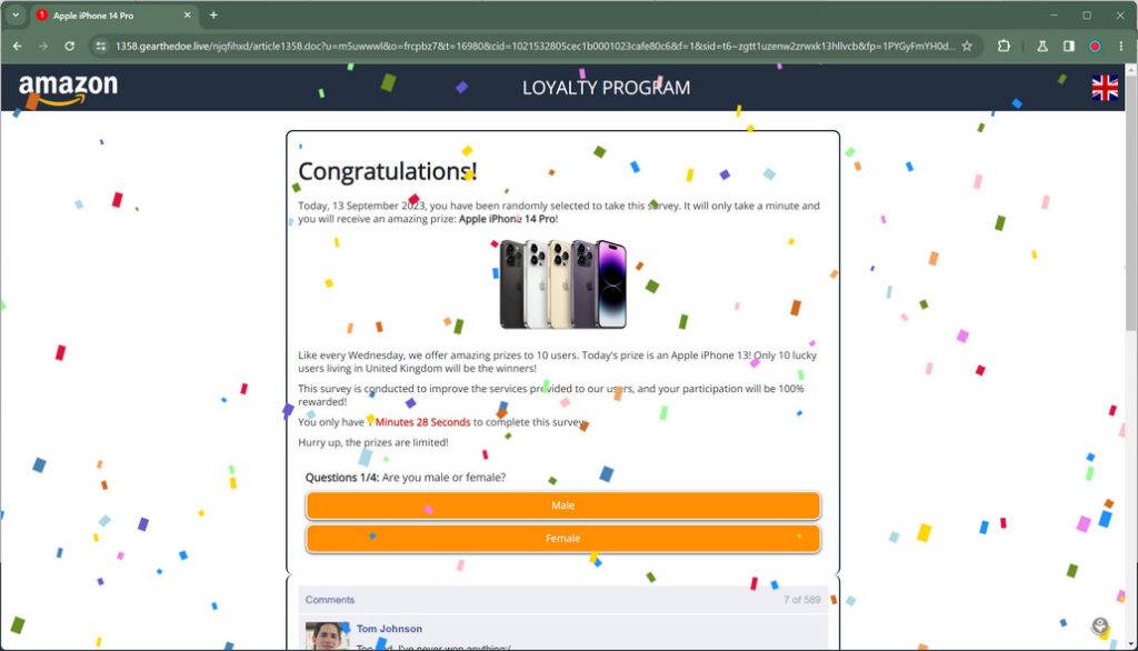 gearthedoe.live redirect