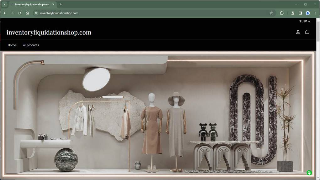 inventoryliquidationshop.com scam