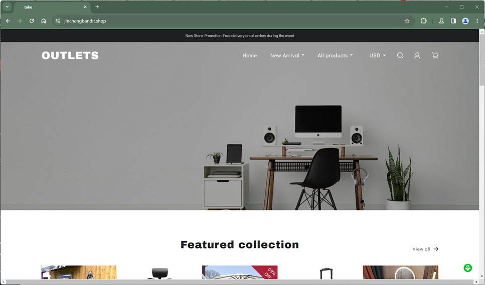 jinchengbandit.shop scam