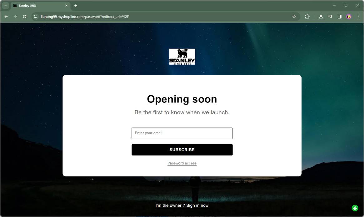 liuhong99.myshopline.com scam