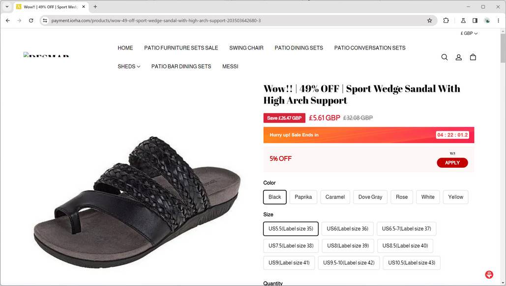 payment.iorha.com scam