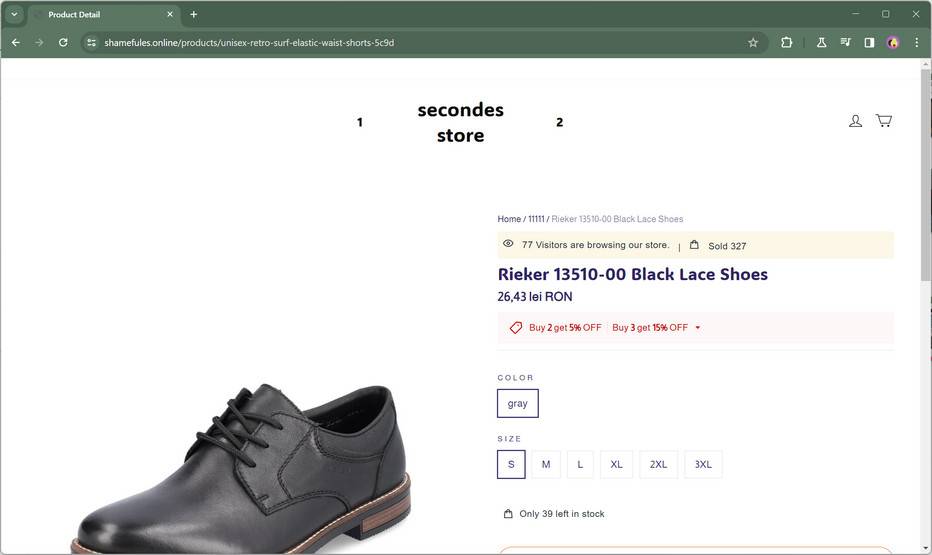 shamefules.online scam