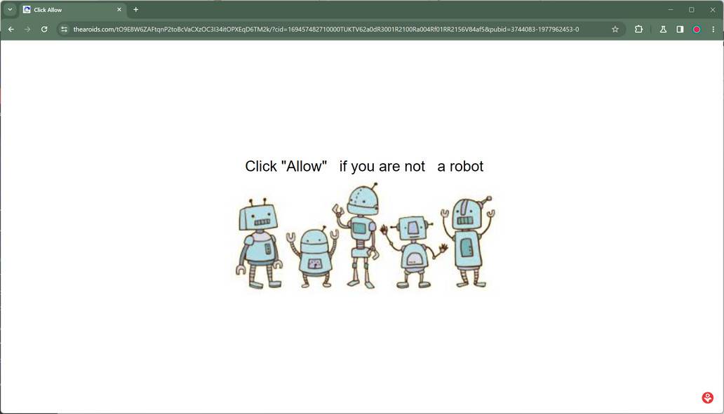 thearoids.com malware