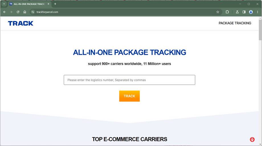 TrackForParcel.com Scam: A Fake Package Tracking Site