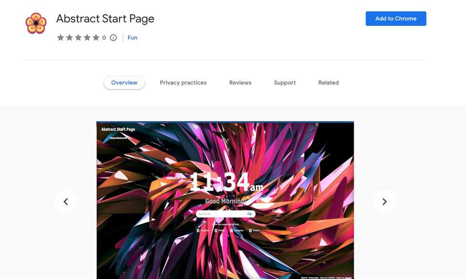 Abstract Start Page