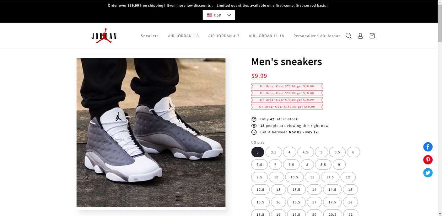 Jordan Leggings - Black » ASAP Shipping » Fashion Online