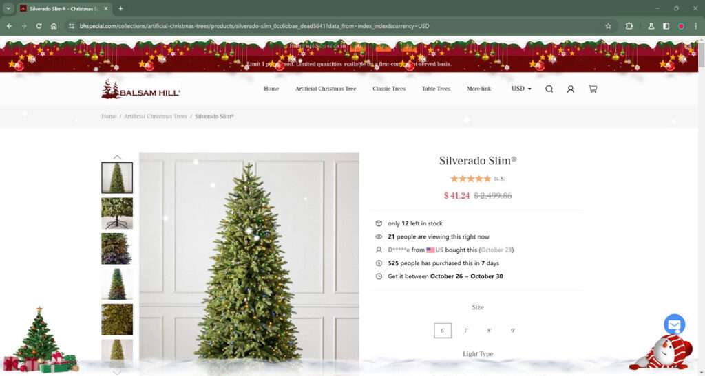 Beware The Viral Balsam Hill Clearance Sale Scam Stealing Money