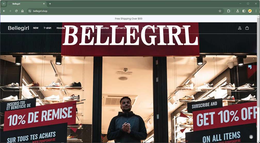 Bellegirl.shop scam