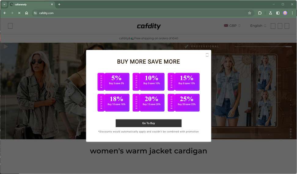 Cafdity.com scam