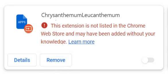 ChrysanthemumLeucanthemum Malicious Extension