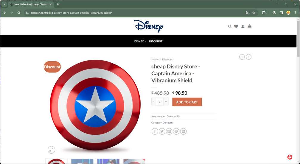 DisneyStore.com: FREE Shipping on ANY Order (Plus Coupon Code)