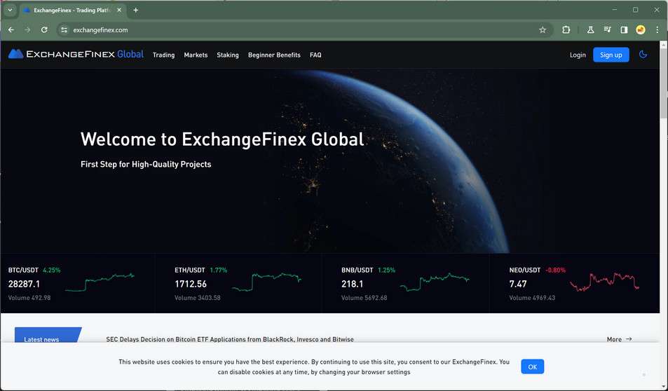 Exchangefinex