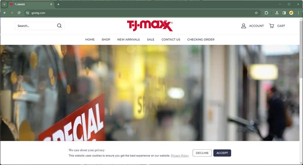 T.J.Maxx Secretly Launched Online Shopping Yesterday!