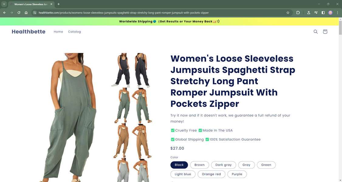 Healthbette.com scam