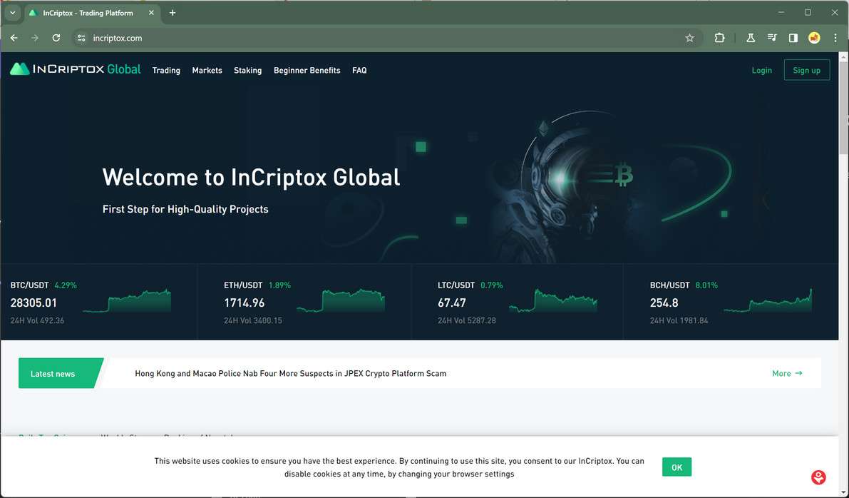 Investigating The InCriptox Crypto Scam To Reveal Tactics