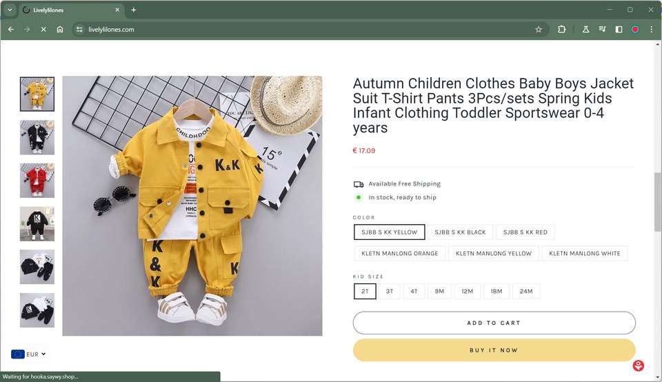 Livelylilones.com scam