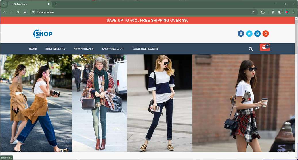 Lovescacar.live scam