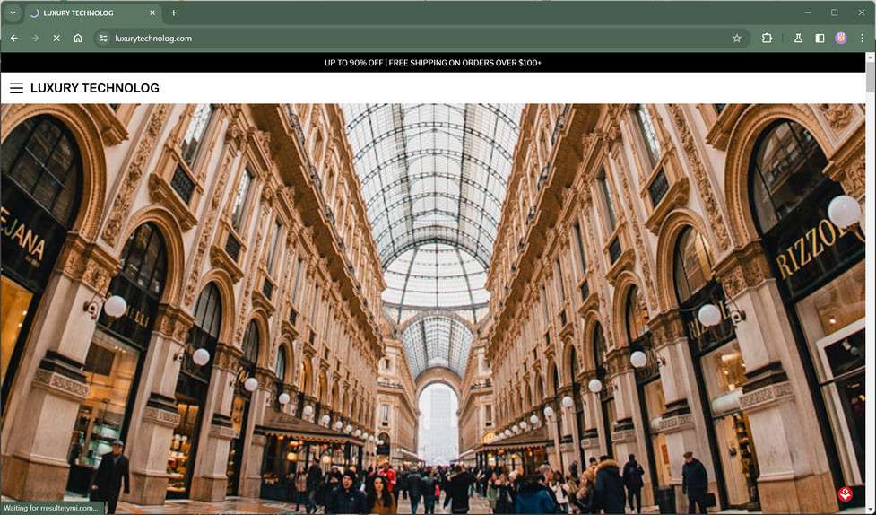 LuxuryTechnolog.com scam