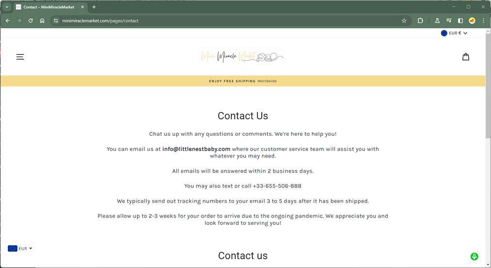 Minimiraclemarket.com scam