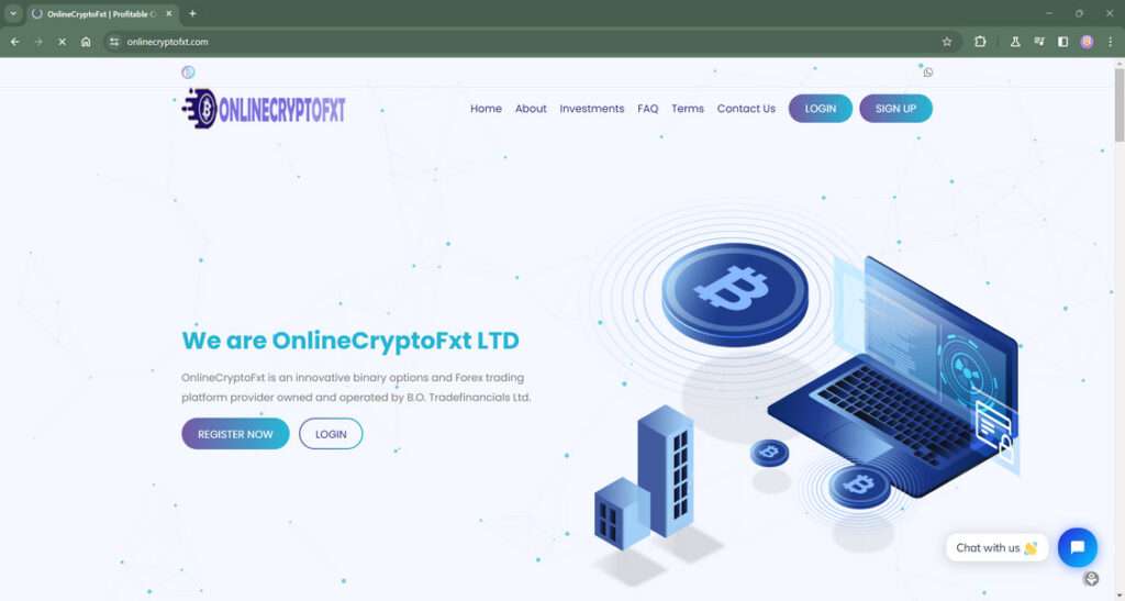 Onlinecryptofxt.com scam