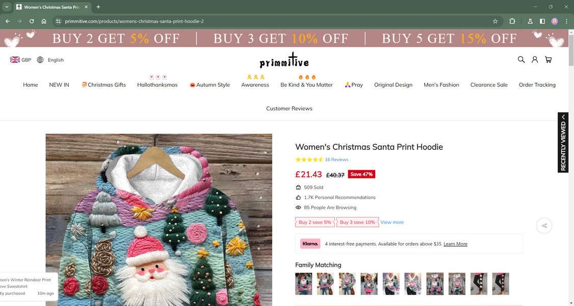 Primmitive.com scam