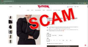 Beware Fake T.J. Maxx Clearance Sale Websites Stealing Money
