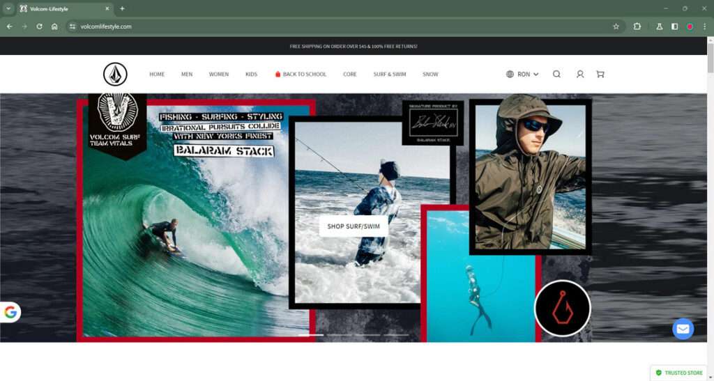 Volcomlifestyle.com scam