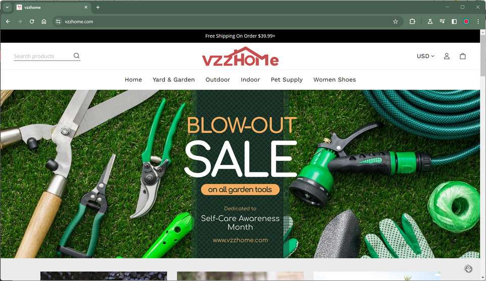 Vzzhome.com scam