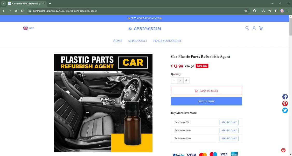 aprimarism.co.uk scam