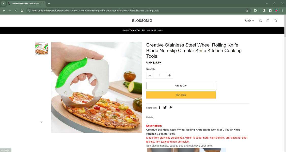 blossomig.online scam