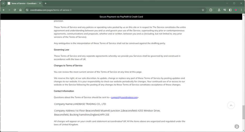 coordinatea.com scam