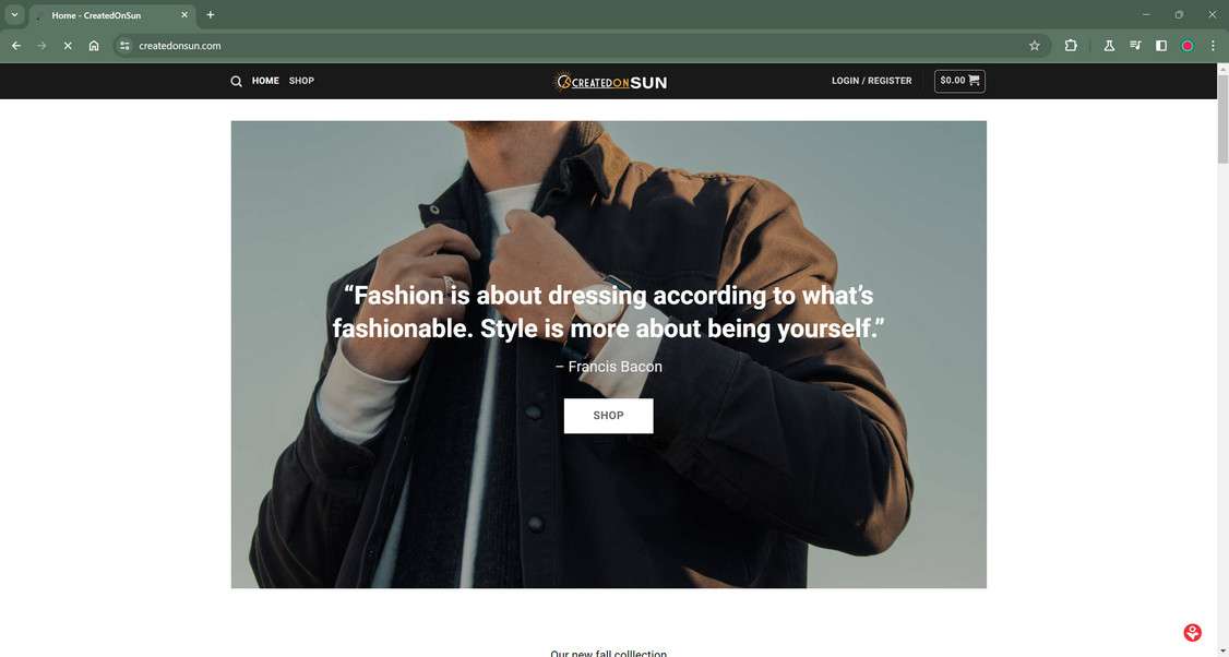 createdonsun.com scam
