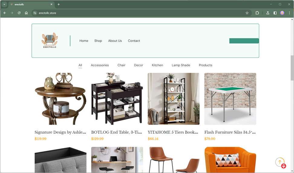 erectollc.store scam