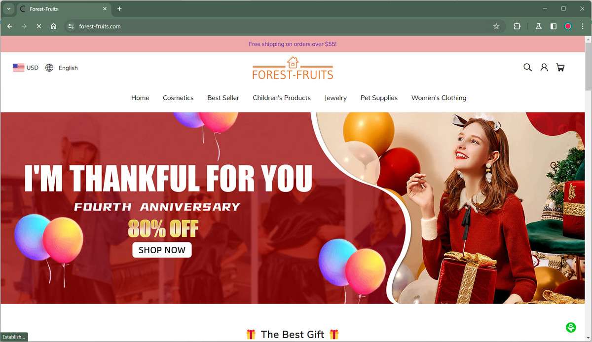 forest-fruits.com scam